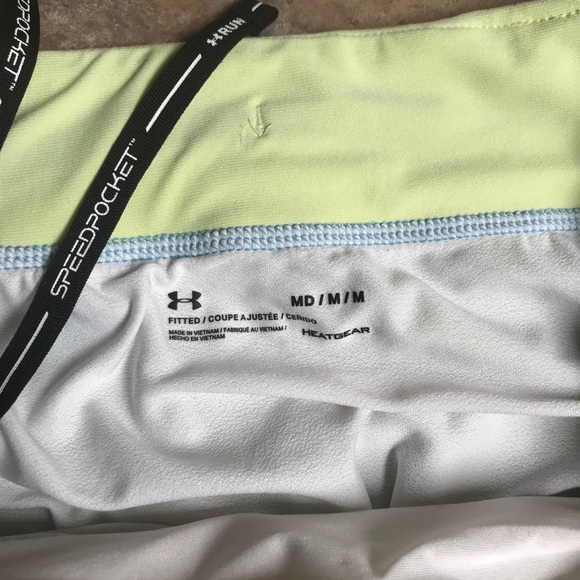 UA shortie Speed pocket running shorts 1321806 - Picture 3 of 12